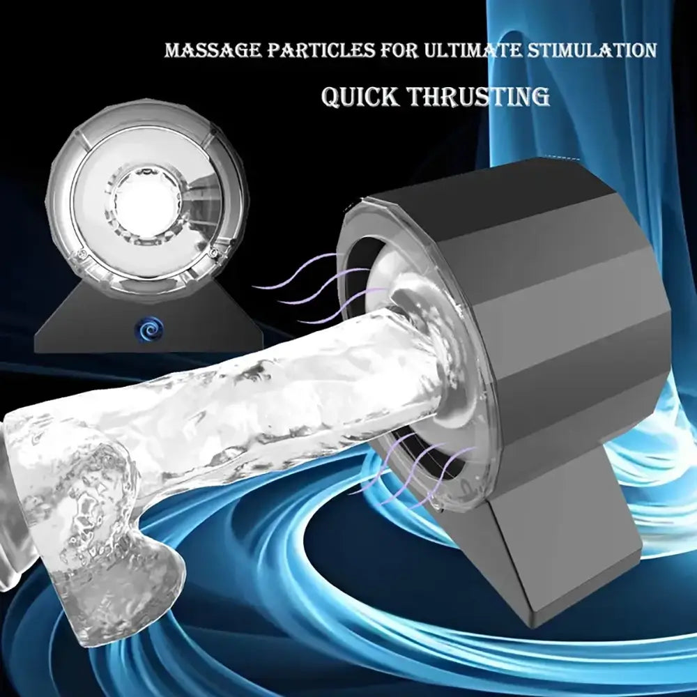 Real Vagina Pocket Blowjob Machine Suction Automatic Masturbator