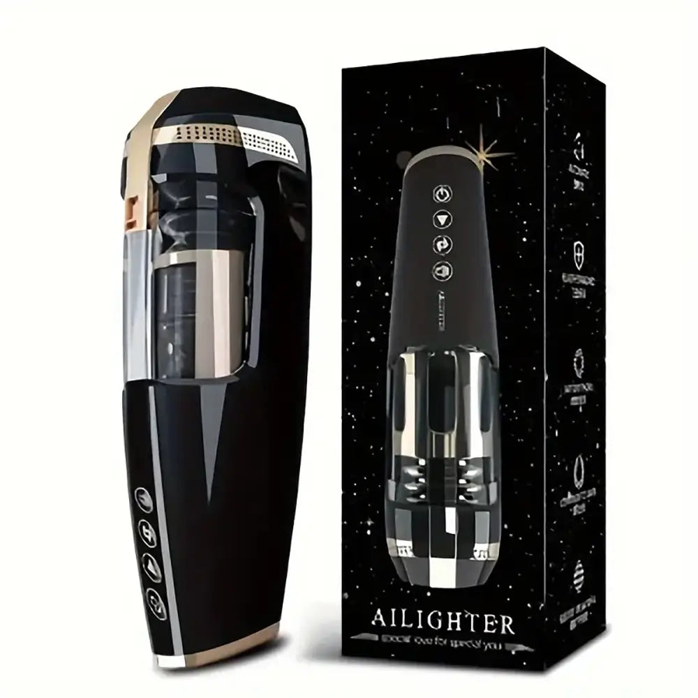 Squeezing High Speed Piston Qi Piston Rotation Stretching Masturbator