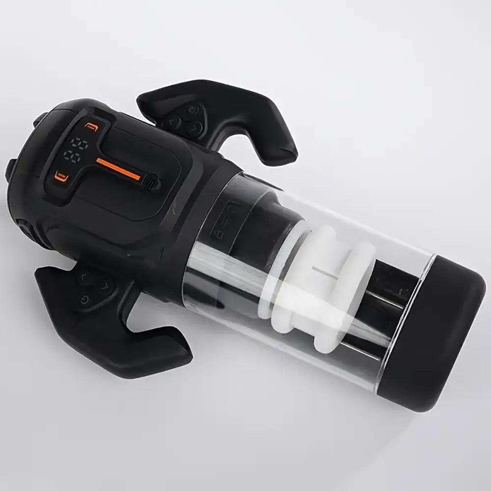 Thrusting Rotating Male Shaft Automatic Masturbator With LED Display