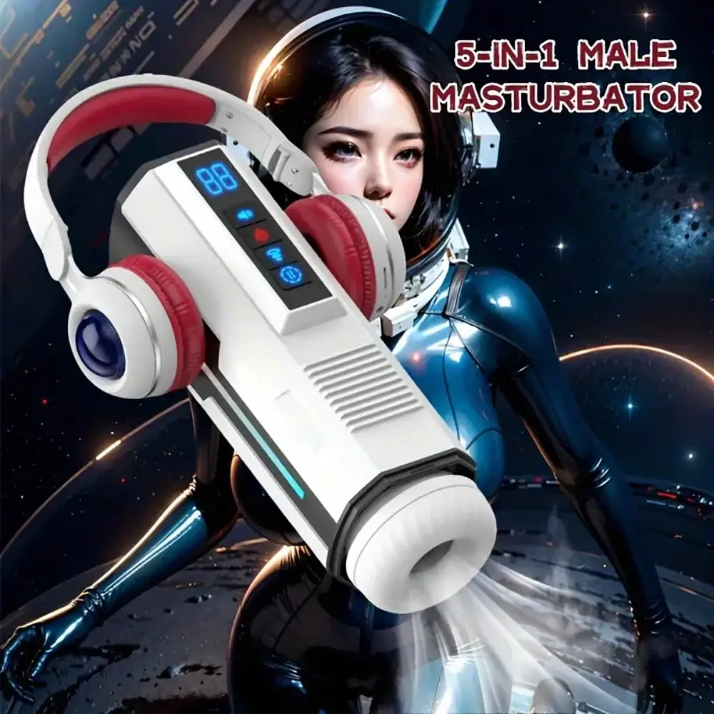 Cannonking Popular Motorized TPE Voice Sucking Electric Masturbator