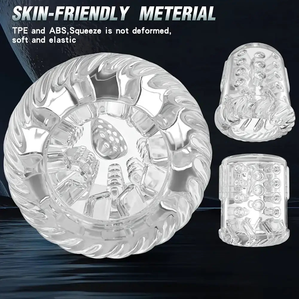 7 Sucking Vibrating Thrusting Rotating Licking Automatic Masturbator