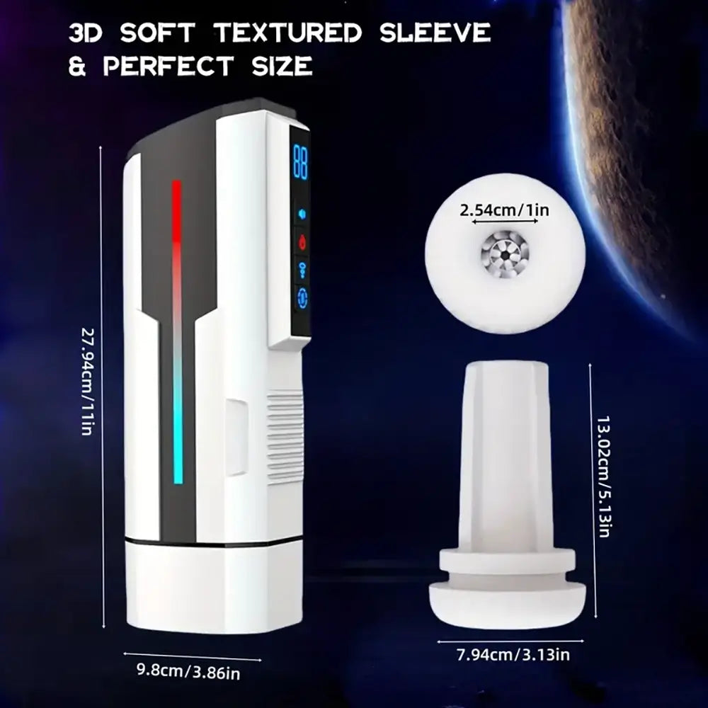 Cannonking Popular Motorized TPE Voice Sucking Electric Masturbator