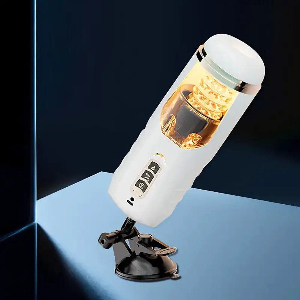Heating Intelligent Vibration Stretching Rotating Auto Masturbator