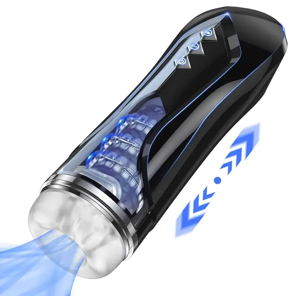 7 Thrusting Vibration Hands Free Blowjob Machine Auto Masturbator