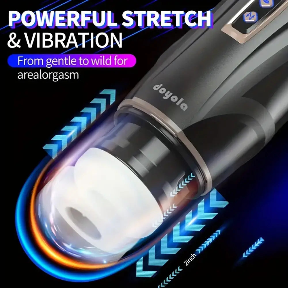 T380 multi-function Vibrating Contract Sucking Automatic Masturbator