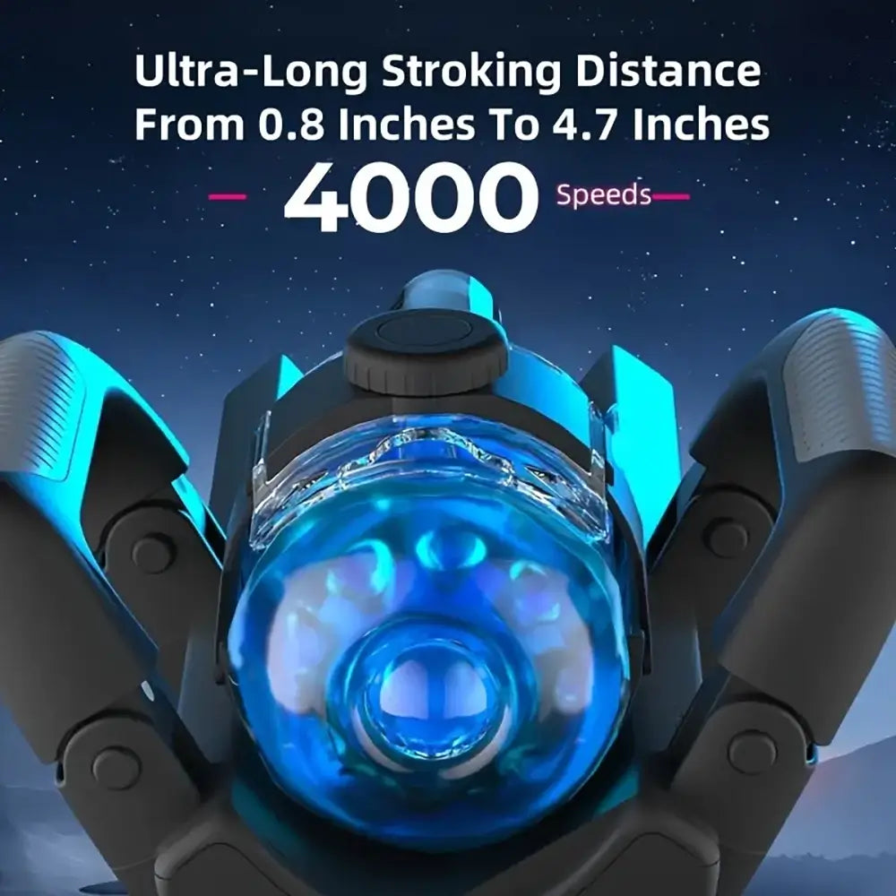 Leten Cannon King Pro Machine 2cm Piston Telescopic Auto Masturbator