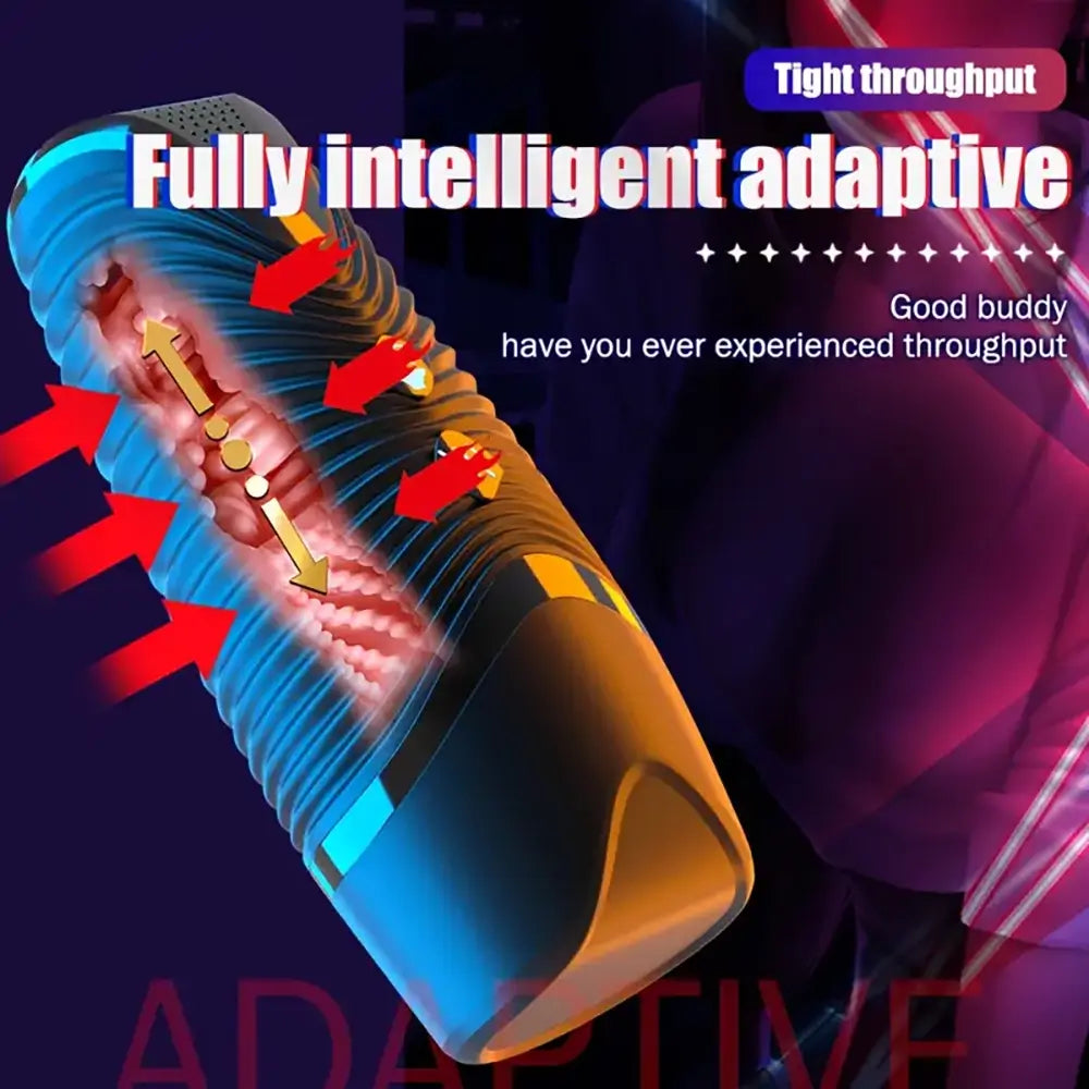 Fully Intelligent Adaptive Heating Interconnection Automatic Masturbator