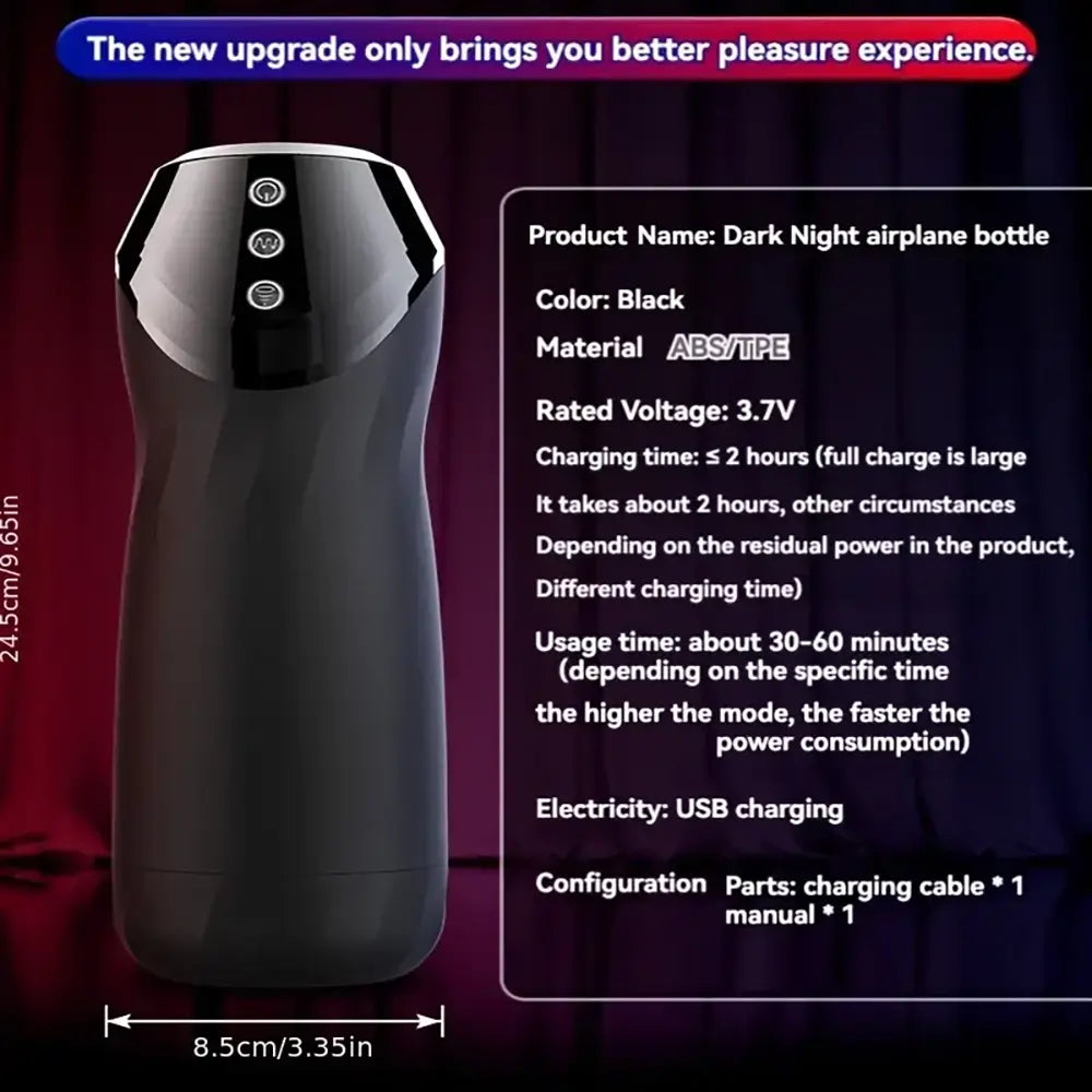 Realistic Sensation Throat Sucking Shaking Automatic Masturbator