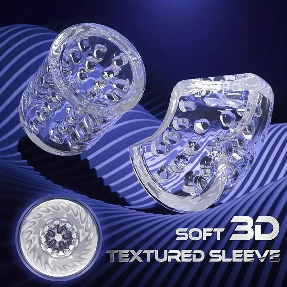 Thrusting Telescopic Rotation Voice Vaginal Male Automatic Masturbator