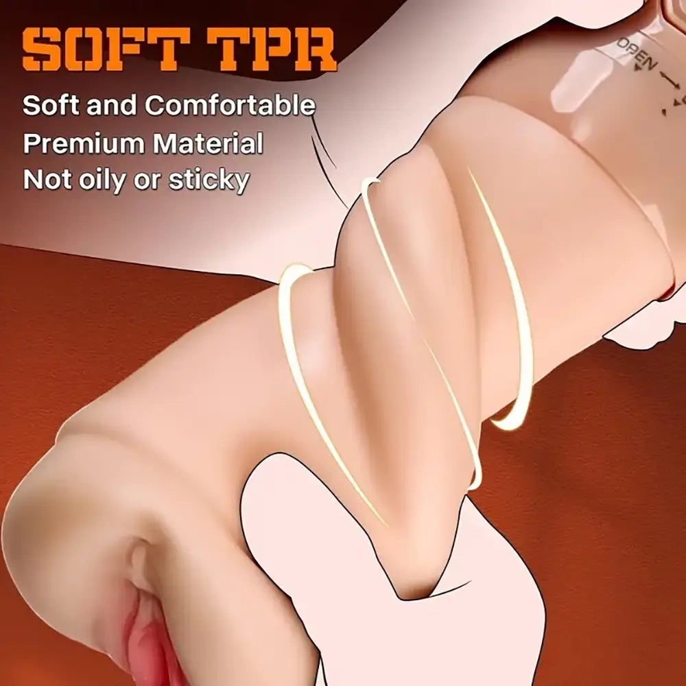 Ultimate Pleasure Pod with Mysterious Whirl Sucking Auto Masturbator