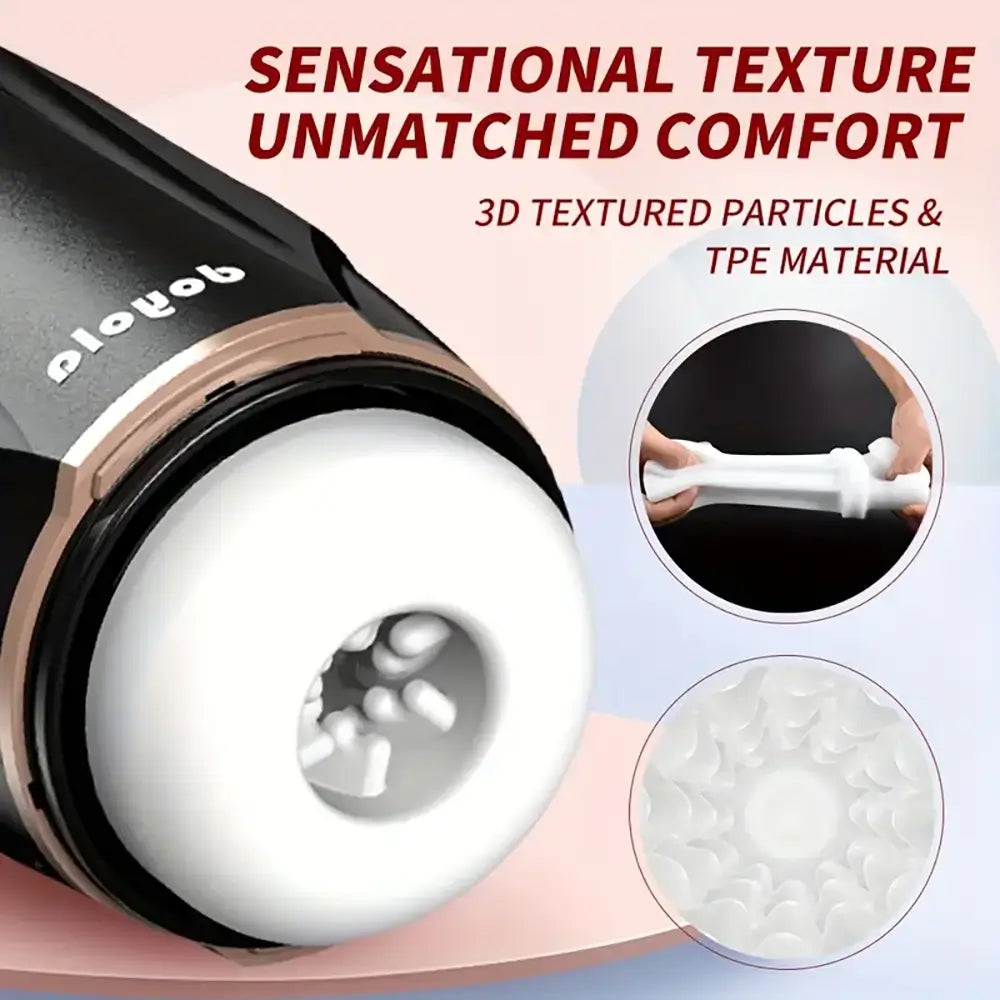 T380 multi-function Vibrating Contract Sucking Automatic Masturbator