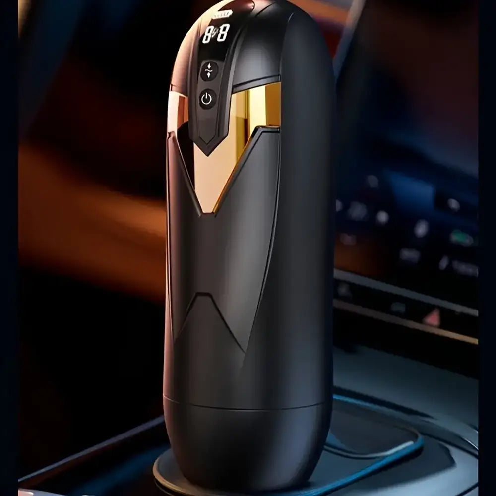 Forward Reverse Telescopic Heating Automatic Male Rotation Masturbator