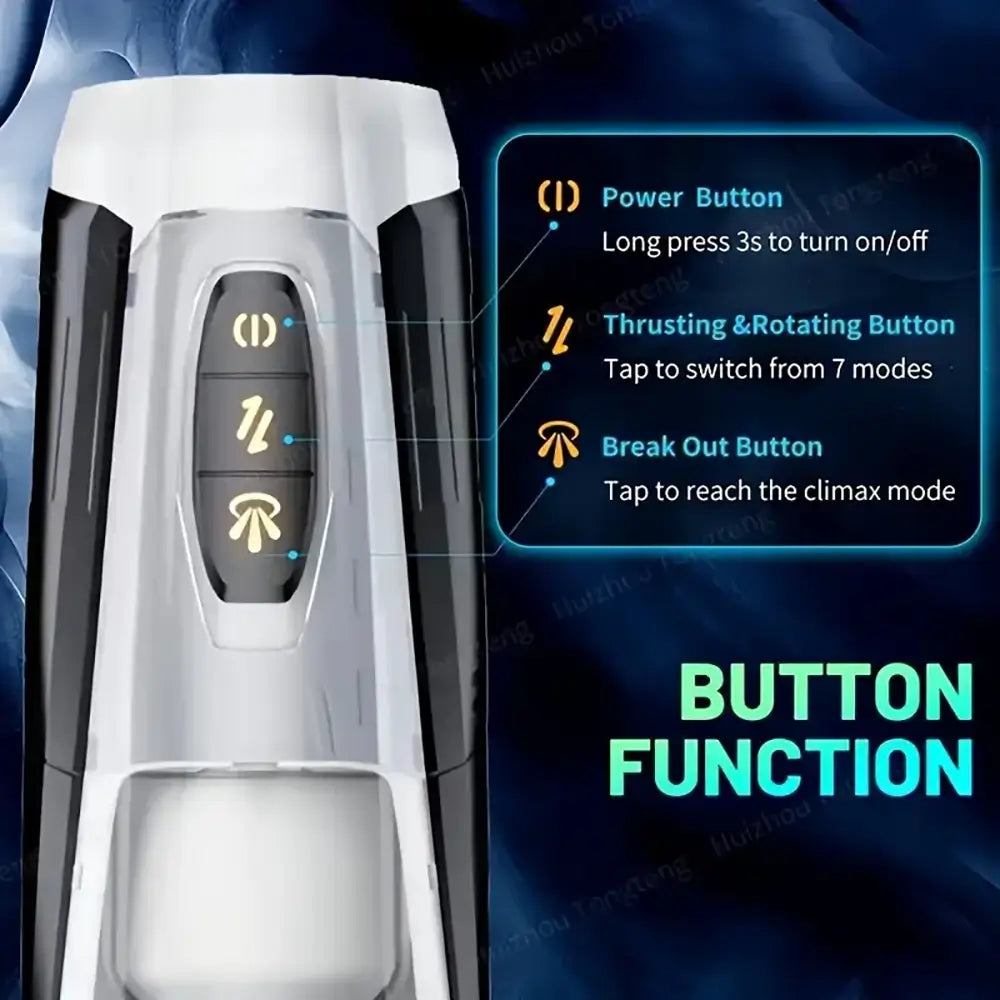 4D Internal Structure Transparent Window Automatic Masturbator