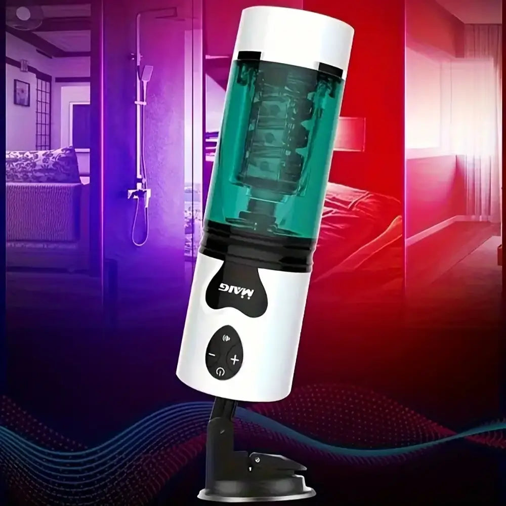 7 Thrust Rotating Twist Friction Electric 3 in1 Automatic Masturbator