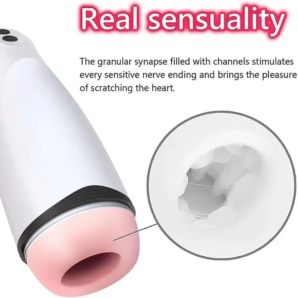 Squirting Vibration Electric Male Automatic Masturbator For Sex