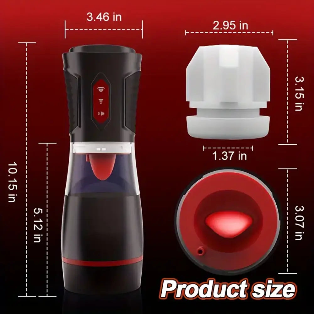 42° Constant Temperature Moaning Voice Stimulated Auto Masturbator