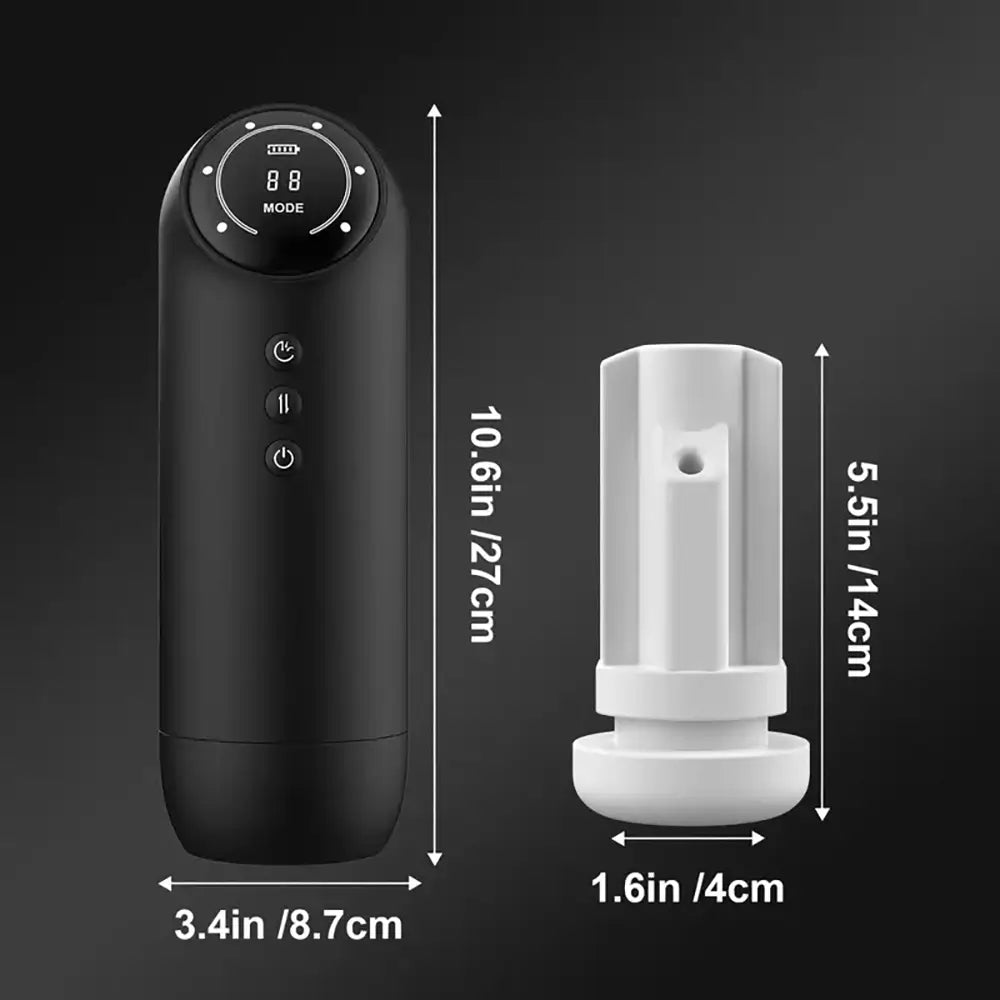XT10 Auto Stroker Thrusting Sucking Vibrating With Heating Base