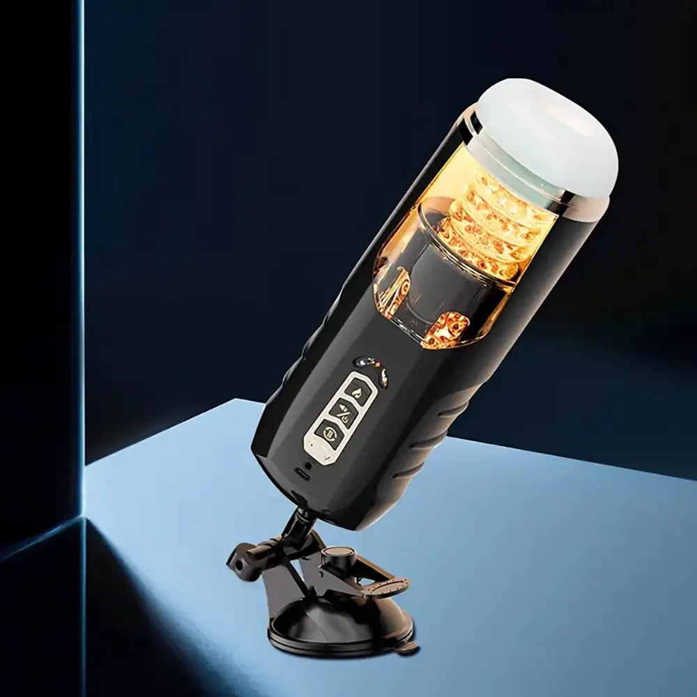 Heating Intelligent Vibration Stretching Rotating Auto Masturbator