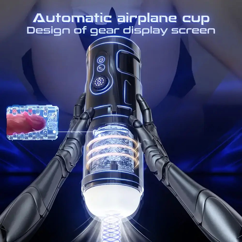 5 Rotating Telescopic Modes 5 Vibration Automatic Masturbator