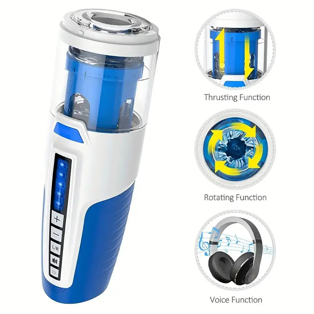 Repeated Realistic Soft Rotation Voice Male Automatic Masturbator