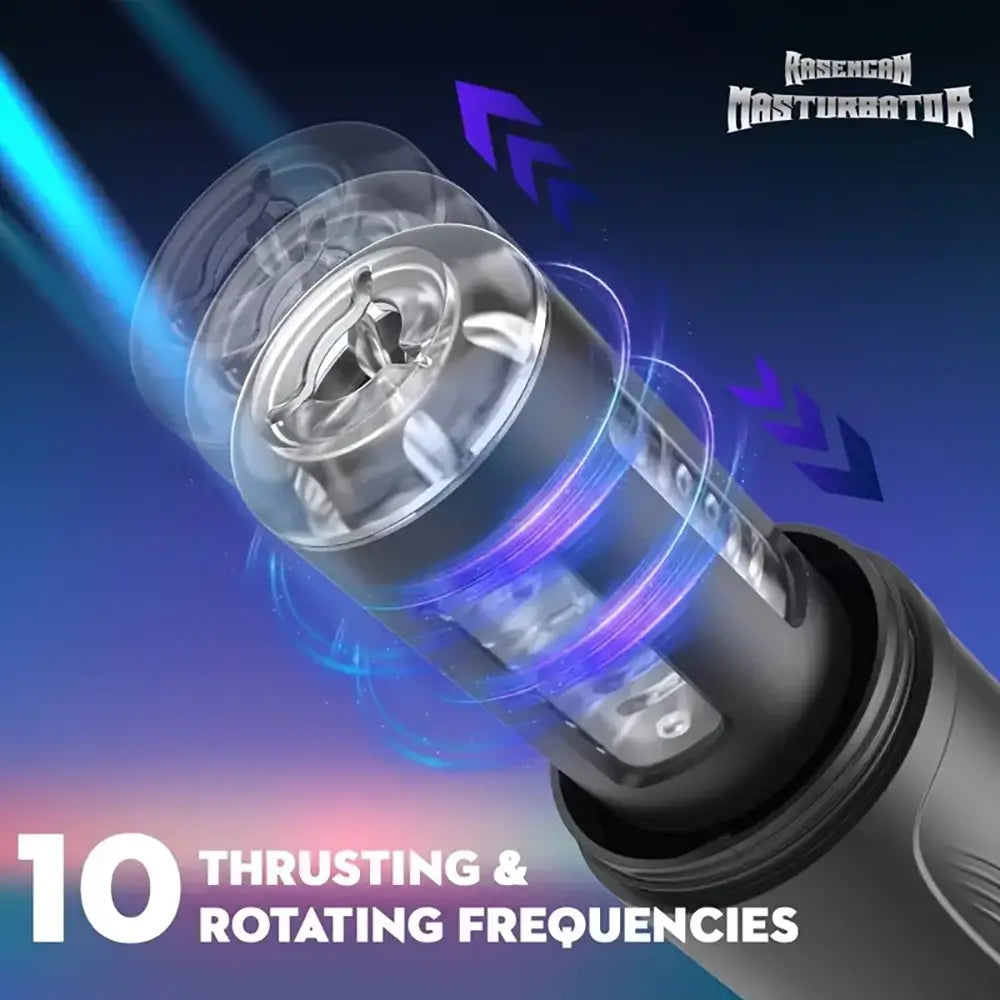 Elasticity Rotation Sucking Feel Wart Protrusion Auto Masturbator