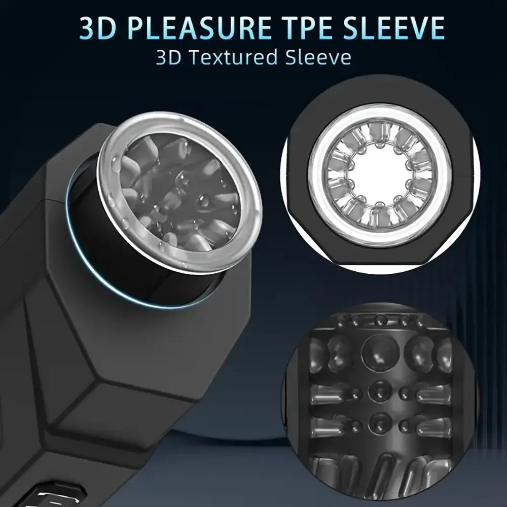 Torsion Juice Sensation 3D Internal Non-Penetrating Auto Masturbator