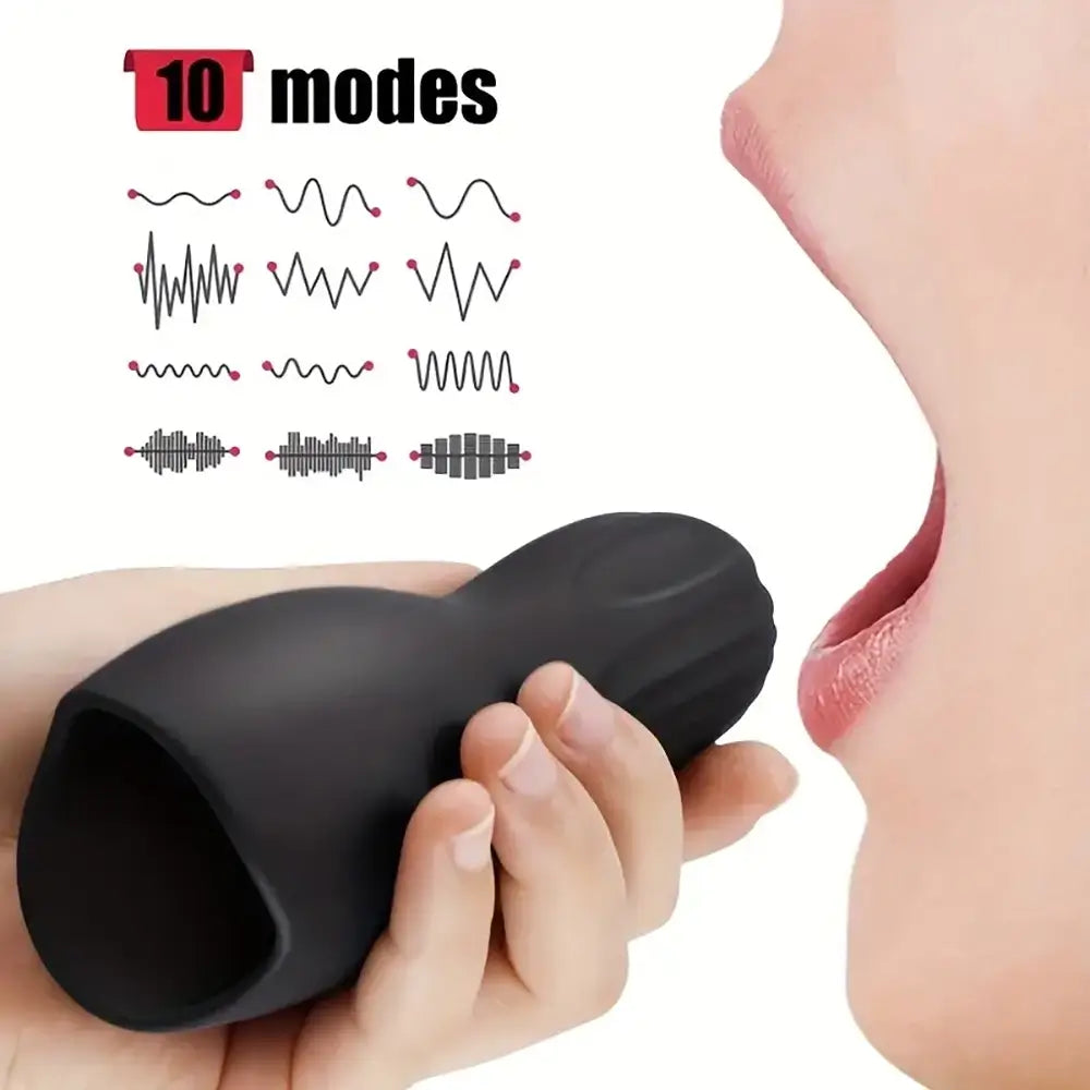 Pulse Vibrating Automatic Electric Masturbator For Cock Massage