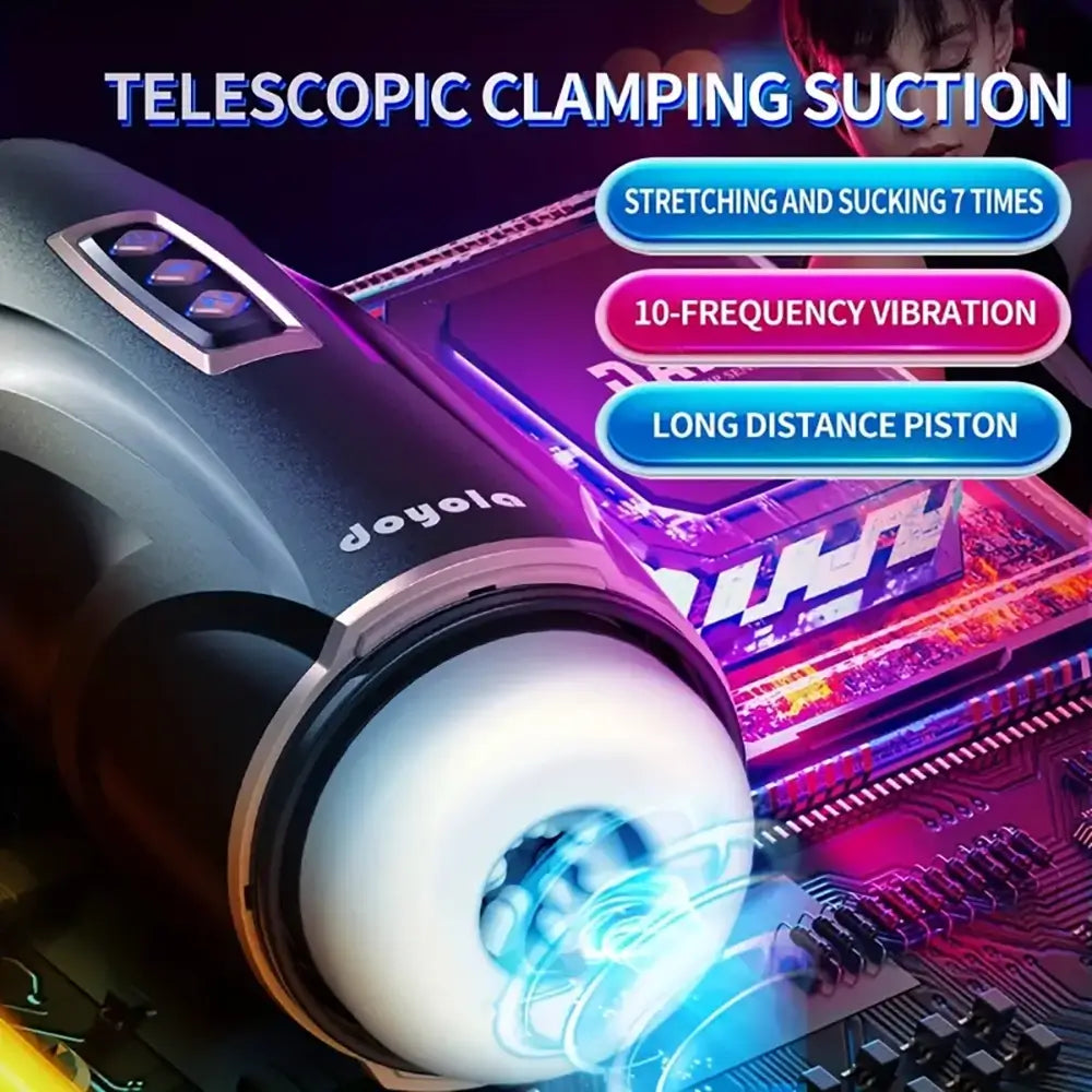 T380 multi-function Vibrating Contract Sucking Automatic Masturbator