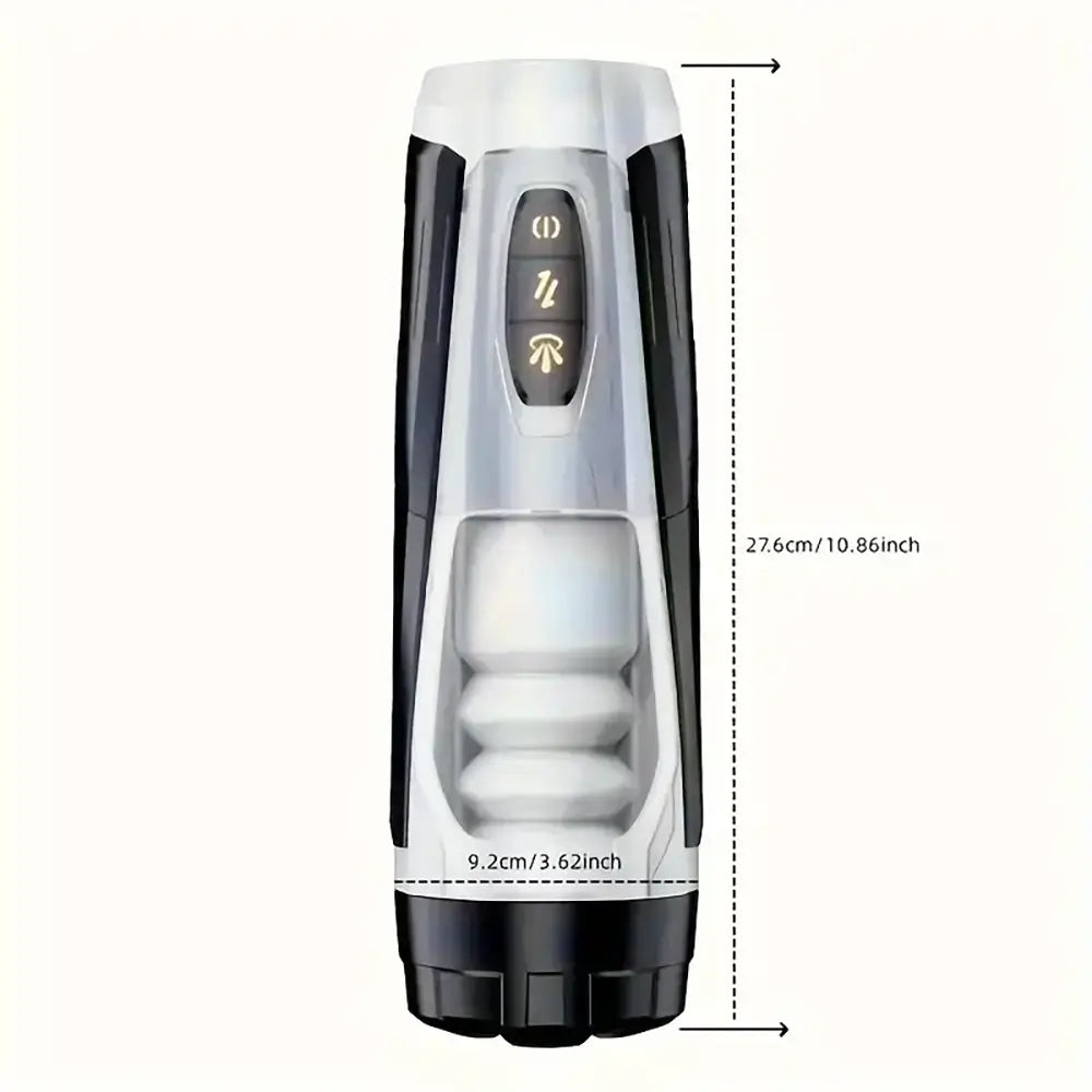 4D Internal Structure Transparent Window Automatic Masturbator