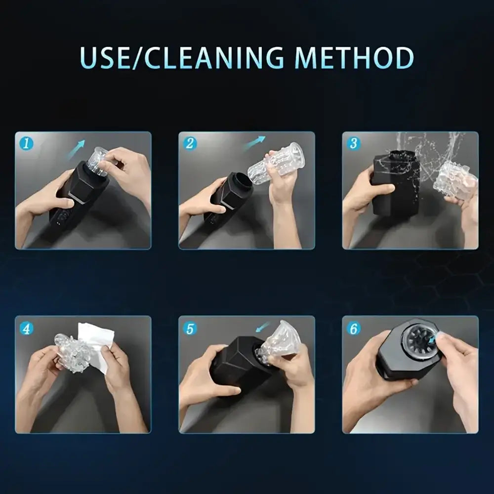 Torsion Juice Sensation 3D Internal Non-Penetrating Auto Masturbator