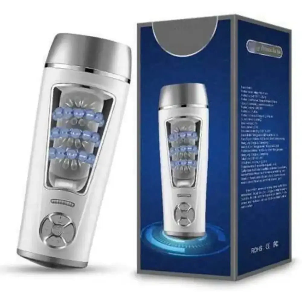 Lifelike Telescopic Sucking Blowjob Automatic Male Masturbator