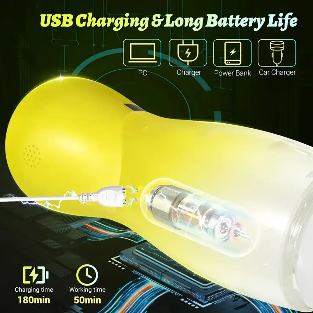 3 Squeezing 3 Thrusting 10 Vibration Modes Automatic Masturbator