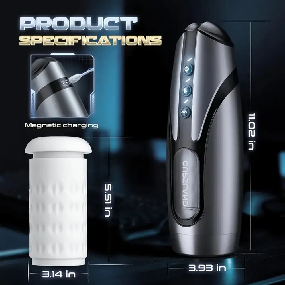 7 External Trusting Electric Vibrating Penis Trainer Auto Masturbator