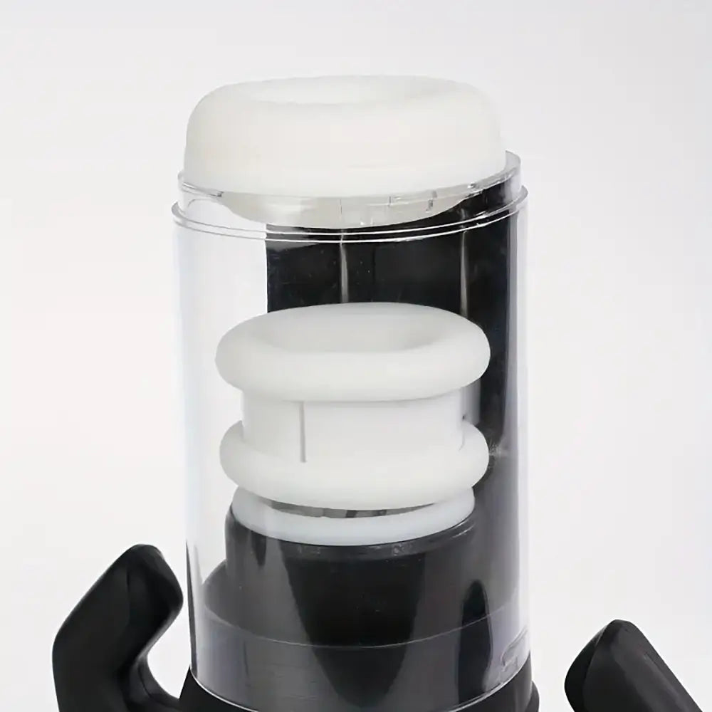 Thrusting Rotating Male Shaft Automatic Masturbator With LED Display