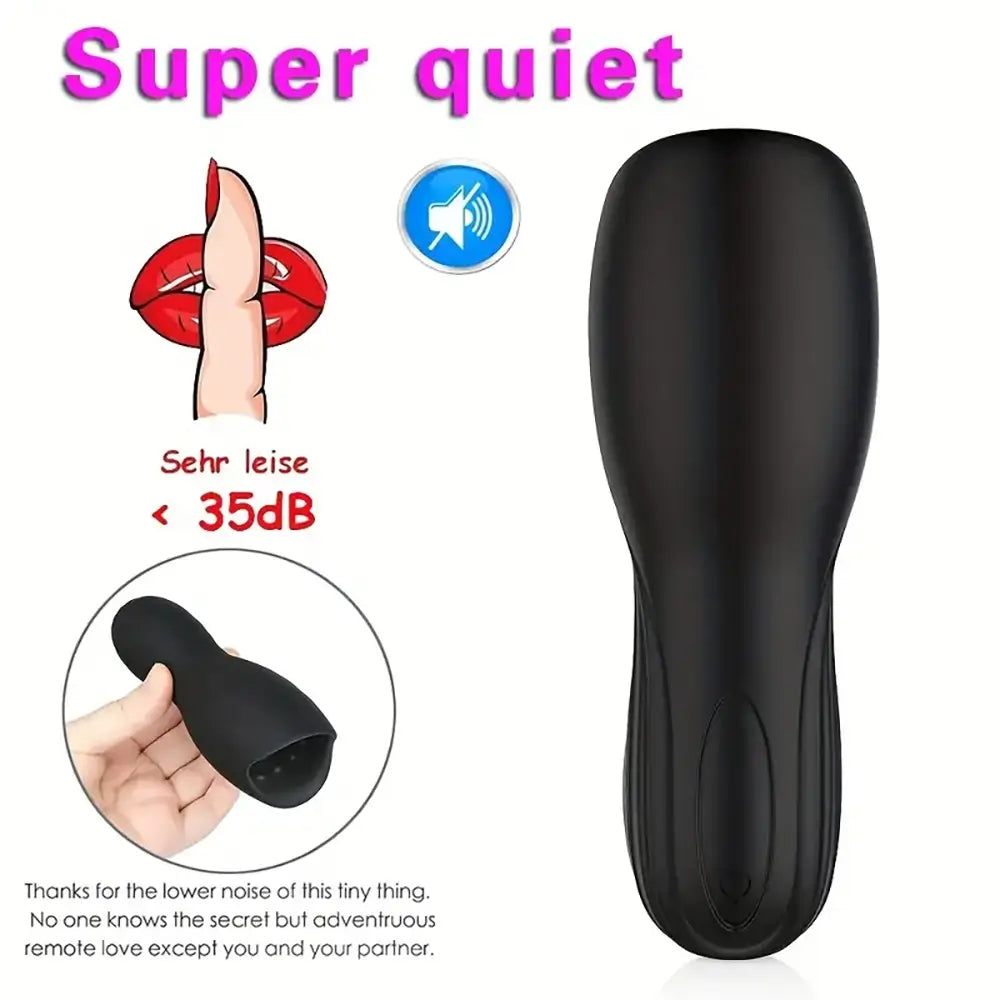Pulse Vibrating Automatic Electric Masturbator For Cock Massage