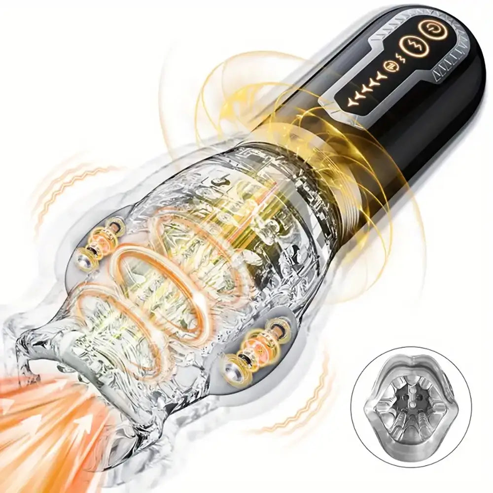 TORNADO 3.0 Version 7 Vibrating 5 Rotating Thrusting Auto Masturbator