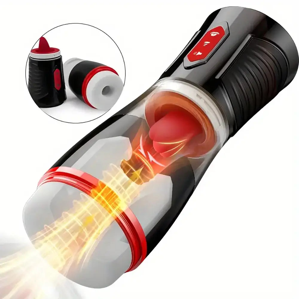 42° Constant Temperature Moaning Voice Stimulated Auto Masturbator