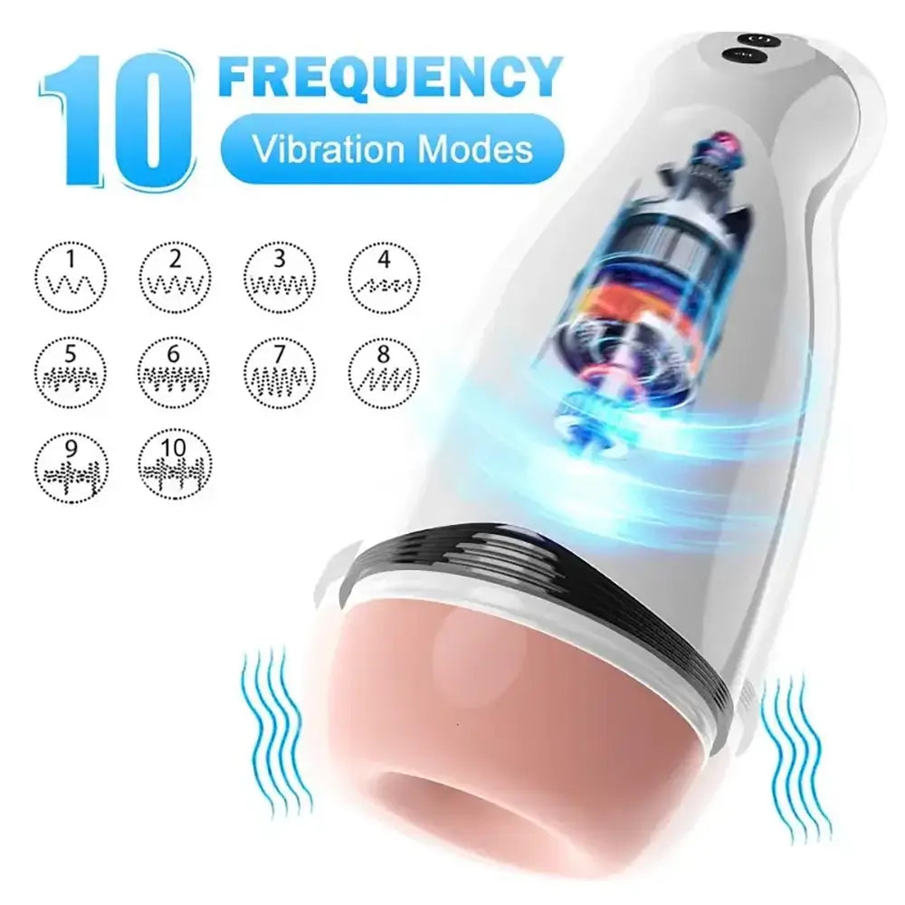 Squirting Vibration Electric Male Automatic Masturbator For Sex