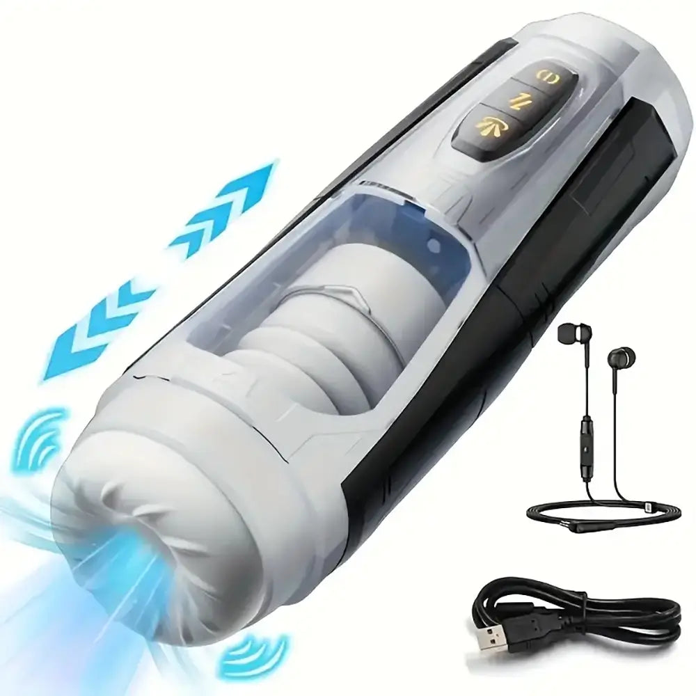 4D Internal Structure Transparent Window Automatic Masturbator