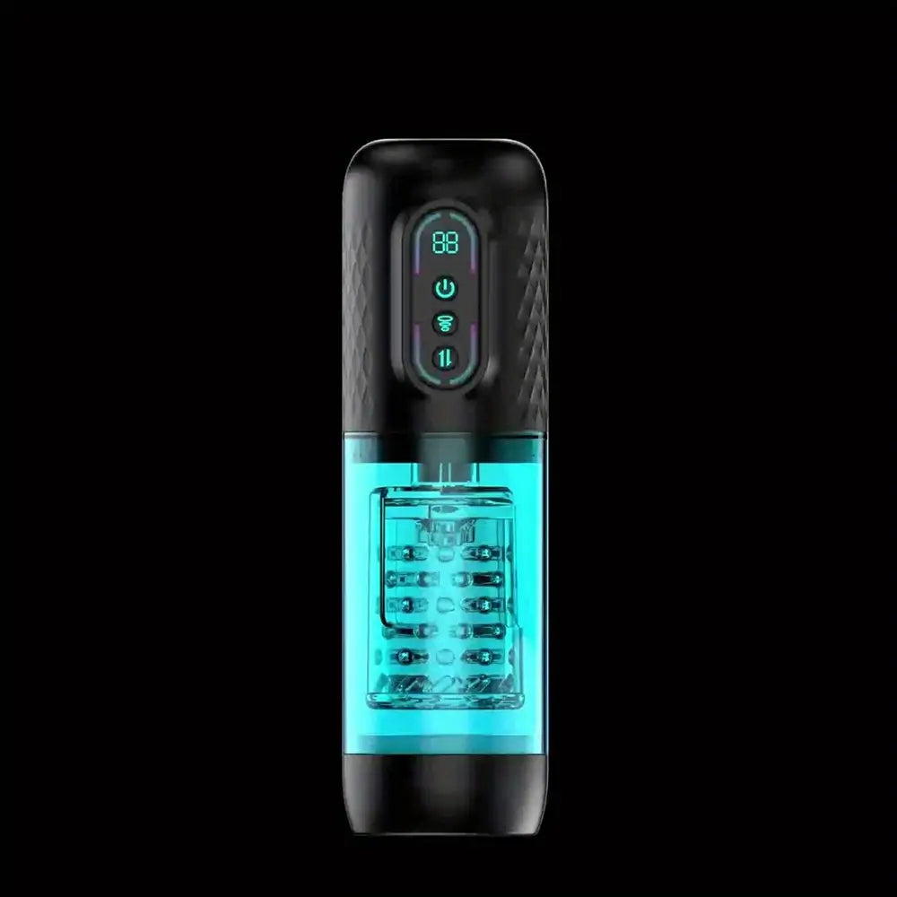 Thrusting 9 Telescopic 9 Rotation 9 Sucking Auto Male Masturbator