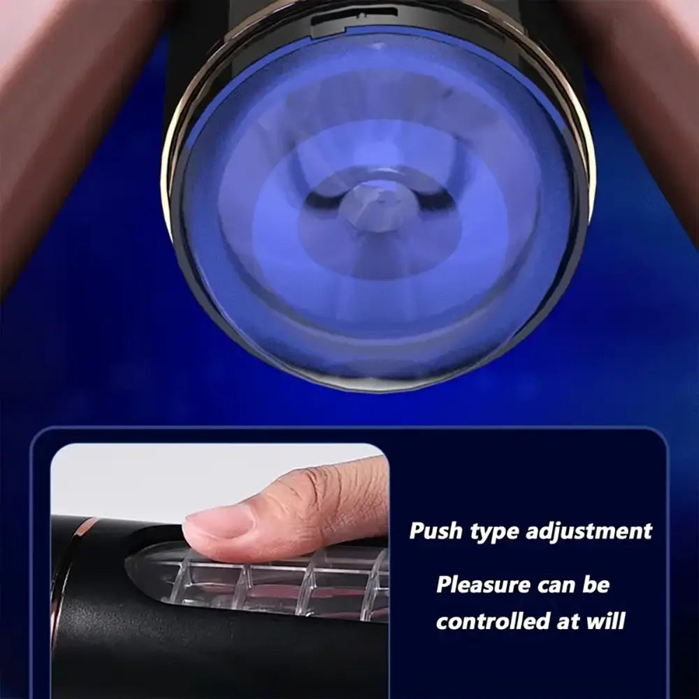 Visual Window Multiple Vibrating Modes Automatic Male Masturbator