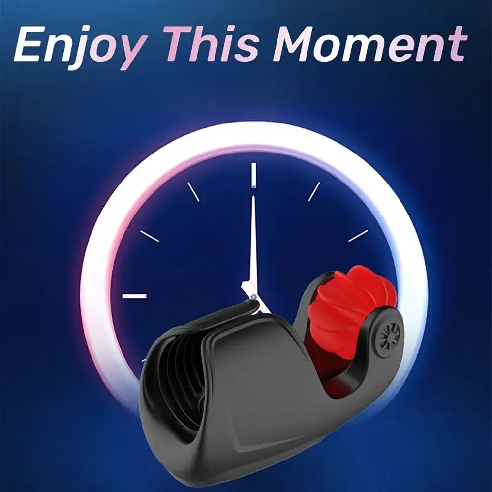 Tapping Vibrating Penis Vibrator Trainer Cock Massager With Control