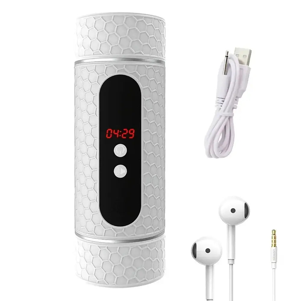 Soft Oral Vaginal Oral Sex Double-Channel Automatic Masturbator