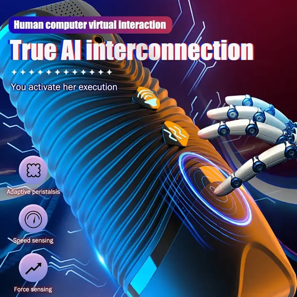 Fully Intelligent Adaptive Heating Interconnection Automatic Masturbator