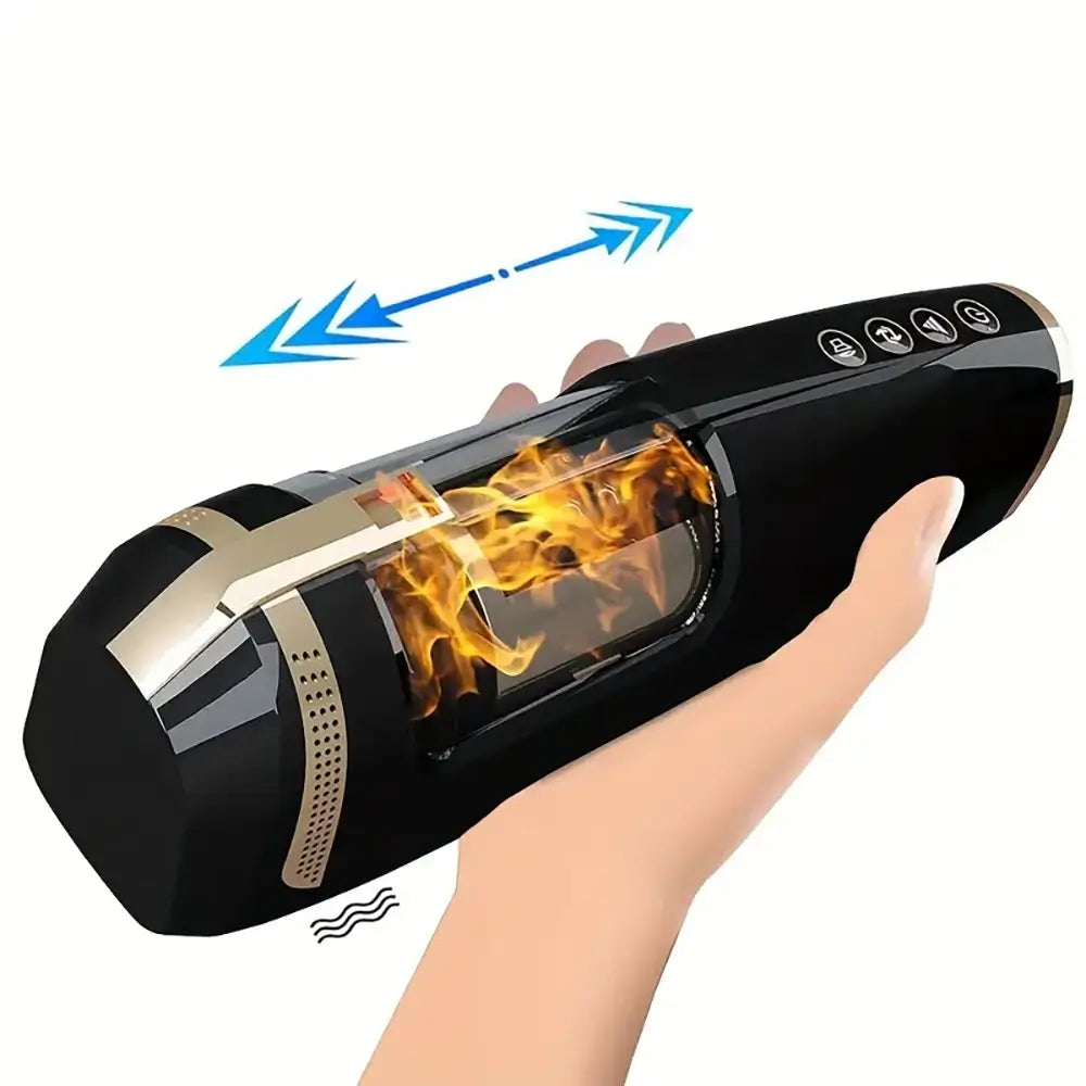 Squeezing High Speed Piston Qi Piston Rotation Stretching Masturbator