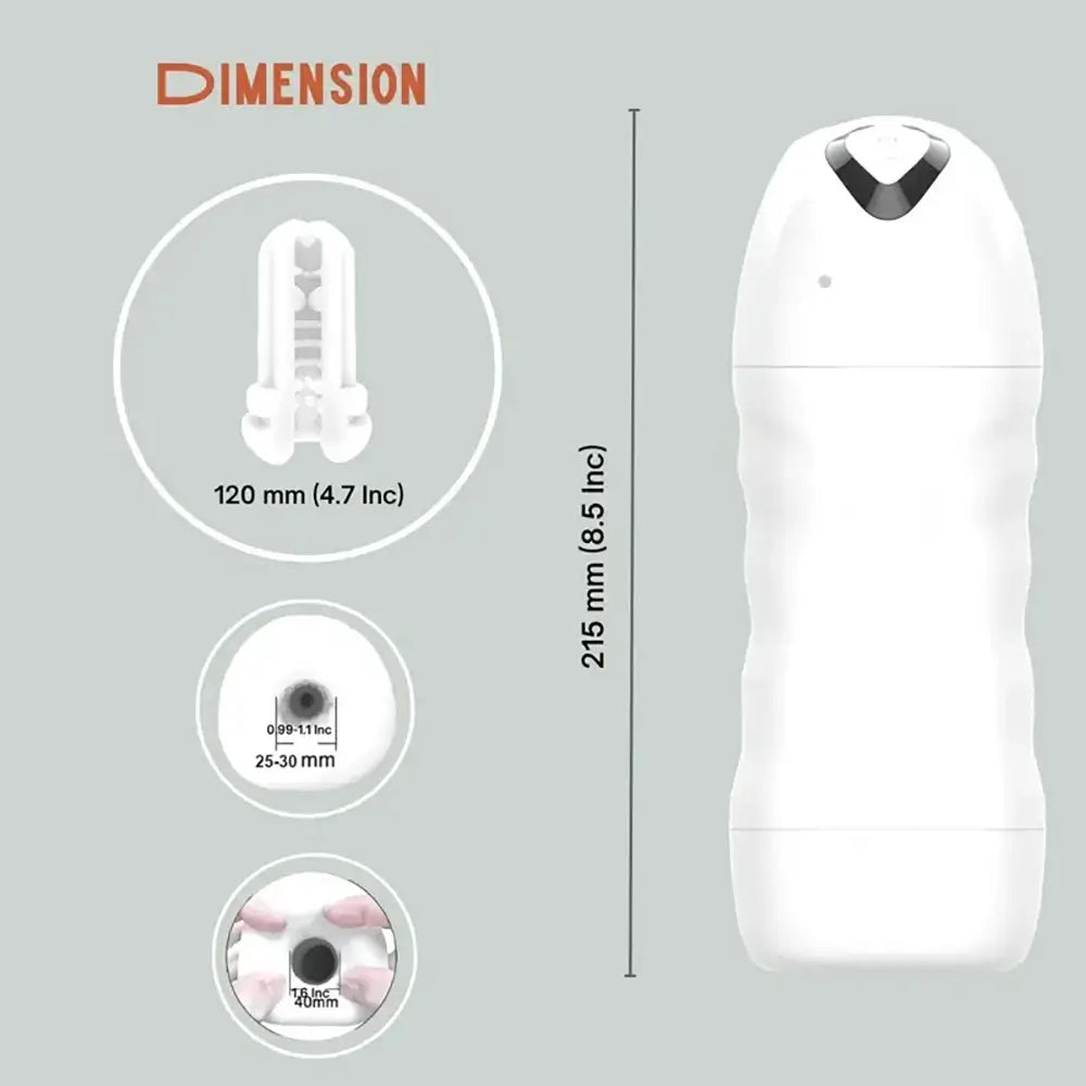 Real Automatic Sucking Male Masturbator Oral Sex Vaginal Machine