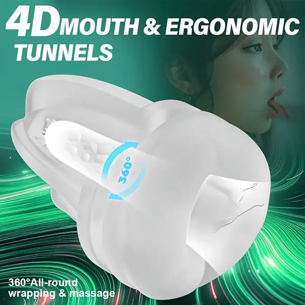 9 Vibrations Cock Trainer App Control Auto Masturbator With Heating Rod