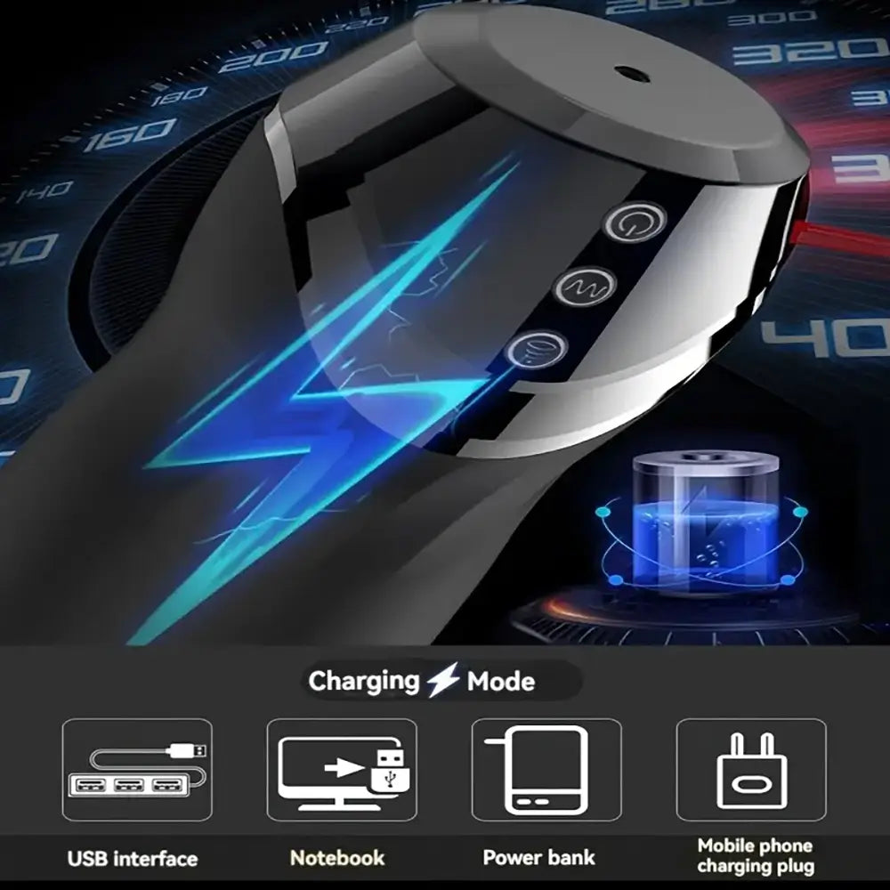 Realistic Sensation Throat Sucking Shaking Automatic Masturbator