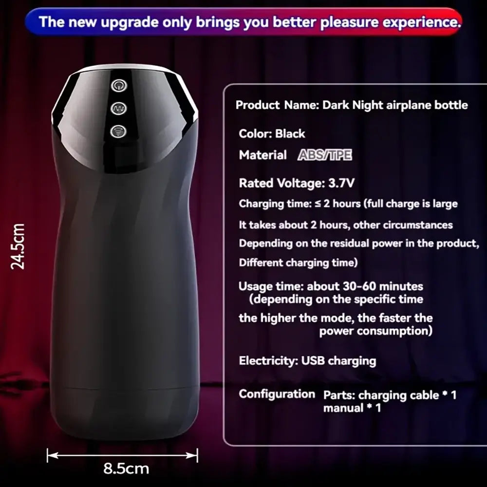 Realistic Sensation Throat Sucking Shaking Automatic Masturbator