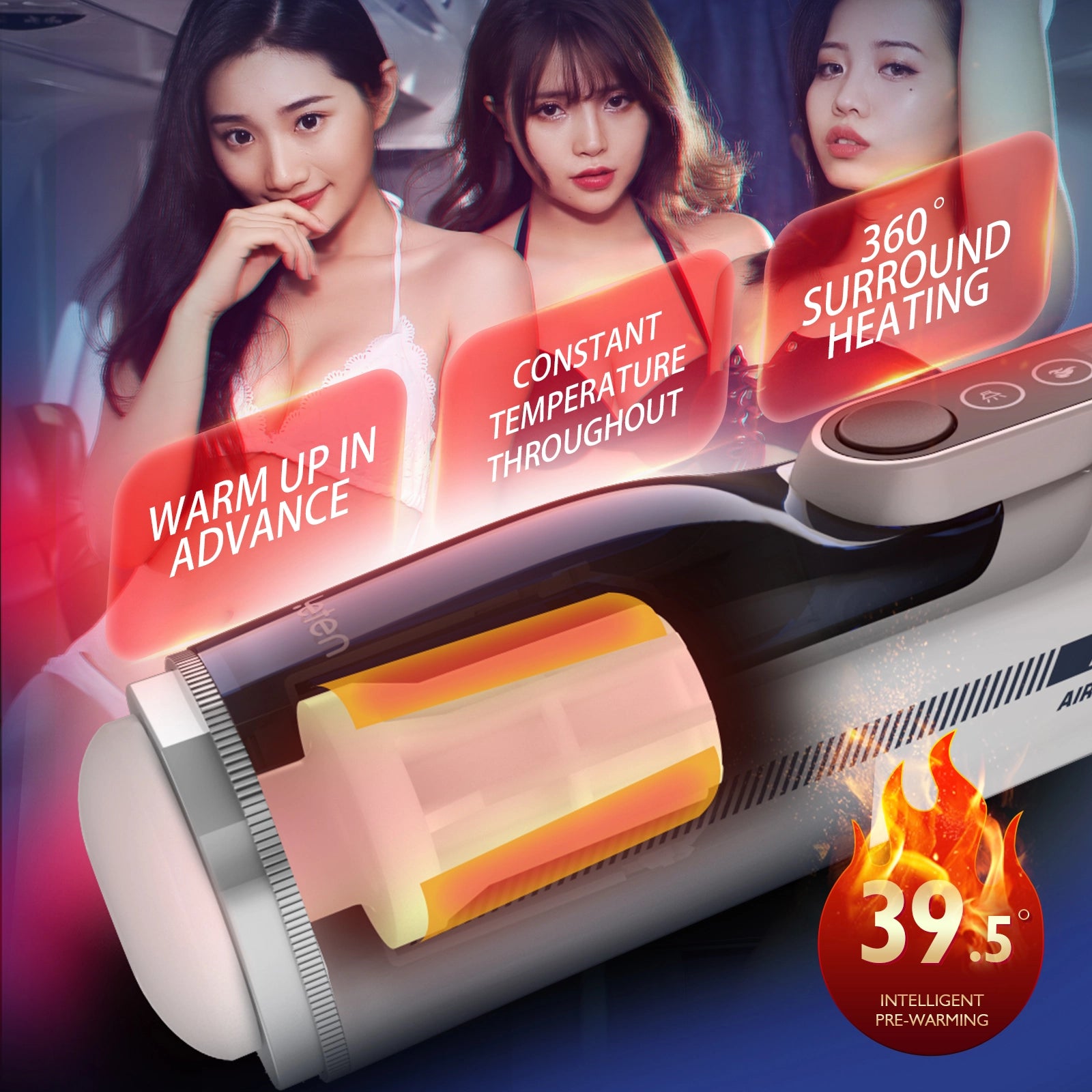 Leten A380 IV Pro Thrusting Swing Smart Automatic Masturbator